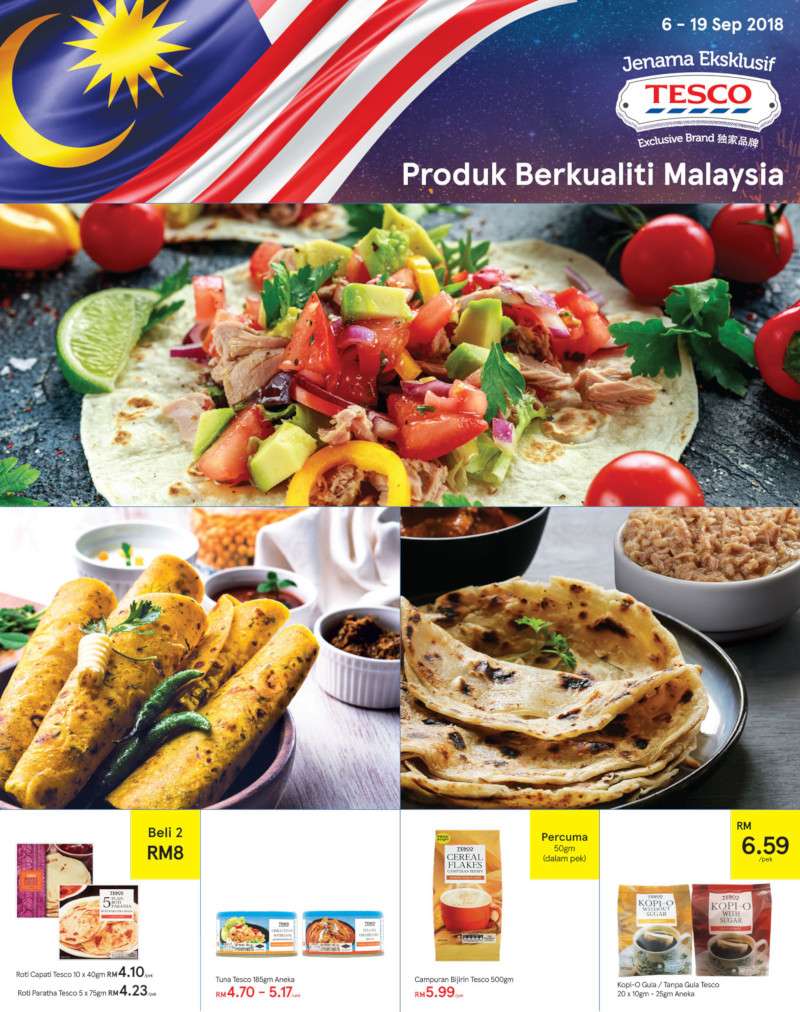 Tesco Malaysia Weekly Catalogue (6 September - 12 September 2018)